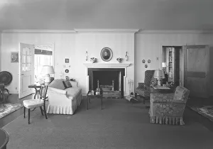 Mansion House Prints: Guido R. Rahr, residence in Manitowoc, Wisconsin, 1945. Creator: Gottscho-Schleisner, Inc