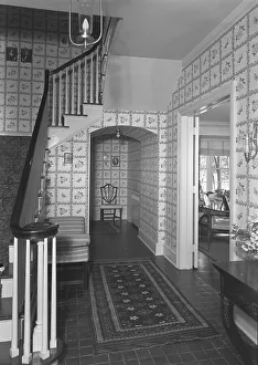 Mansion House Prints: Guido R. Rahr, residence in Manitowoc, Wisconsin, 1945. Creator: Gottscho-Schleisner, Inc
