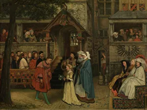 1490s Prints: The Guild of the Archers Welcomes Margaret of Austria