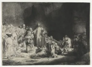 1606 1669 Prints: The Hundred Guilder Print, c. 1649. Creator: Rembrandt van Rijn (Dutch, 1606-1669)