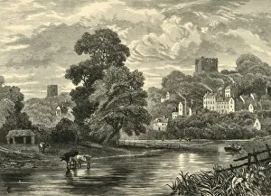 Guildford. From the River, 1898. Creator: Unknown Guildford. From the River, 1898. Creator: Unknown