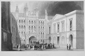 Albert Henry Payne Collection: The Guildhall, City of London, 1847. Artist
