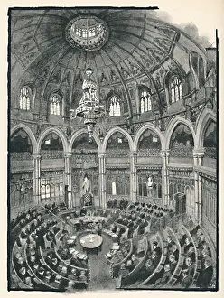 Council Chamber Prints: The Guildhall - Council Chamber, 1891