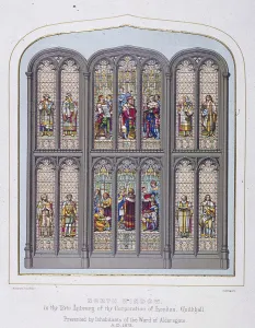 Canton Prints: Guildhall Library, London, 1872. Artist: R Canton