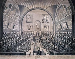 Guildhall, London, 1825. Artist: Richard Dighton