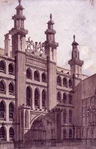 Charles Tomkins Prints: Guildhall, London, c1800. Artist: Charles Tomkins