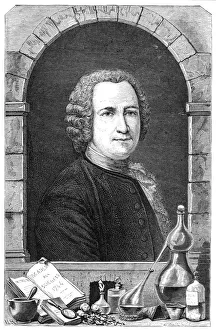 Lavoisier Prints: Guillaume Francois Riuelle, 18th century French chemist, 1874