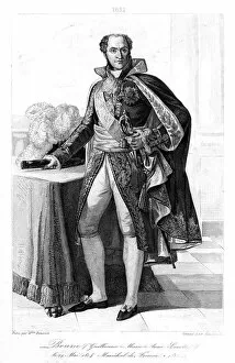 Guillaume Marie Anne Brune (1763-1815), Marshal of France, 1839.Artist: Contenau