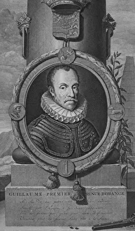 William Of Orange Gallery: Guillaume Premier Prince D Orange, (late 17th-early 18th century). Creator: Gerald Valck