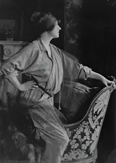 Guinness, Benjamin, Mrs. portrait photograph, 1916 Jan. 6. Creator: Arnold Genthe