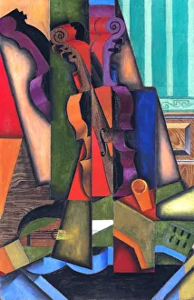 Colourfulness Prints: Guitar and Violin, 1913. Artist: Gris, Juan (1887-1927)