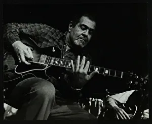 Wavendon Prints: Guitarist Ike Isaacs playing at The Stables, Wavendon, Buckinghamshire