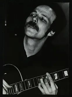 Bell Inn Prints: Guitarist John Coverdale playing at The Bell, Codicote, Hertfordshire, January 1984