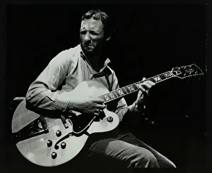 Guitarist Phil Lee playing at The Stables, Wavendon, Buckinghamshire