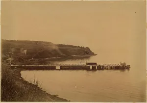 Penal Colony Prints: The Gulf of Aniva The Wharf at the Korsakov Prison