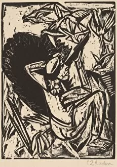 Die Brucke Gallery: The Gull Hunter, 1913. Creator: Ernst Kirchner