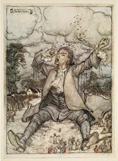 Bracelets Prints: Gulliver Released from The Strings, Raises and Stretches Himself, 1909