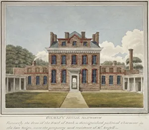 William Pulteney Prints: Gumley House, Twickenham Road, Isleworth, Middlesex, c1800