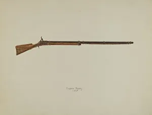 Bartz Eugene Prints: Gun, 1938. Creator: Eugene Bartz