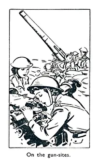 On the gun-sites, 1940 On the gun-sites, 1940