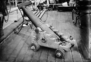Success Prints: Gun on SUCCESS, between c1910 and c1915. Creator: Bain News Service