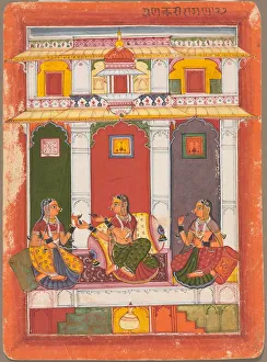 Colour On Paper Prints: Gunakali Ragini, 1675-1725. Creator: Unknown