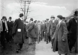 Killer Prints: Gunmen going to Sing Sing, 1912. Creator: Bain News Service