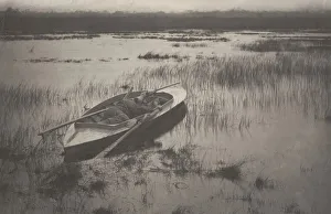 Stealth Prints: Gunner Working Up To Fowl, 1886. Creator: Dr Peter Henry Emerson