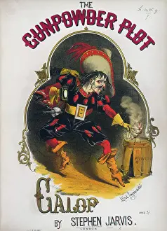 Conspirator Prints: The Gunpowder Plot Galop, 1866