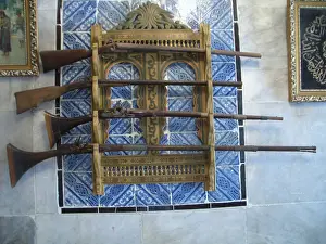 Waite Prints: Guns, Dar Essid Museum, Sousse, Tunisia, 2009. Creator: Amanda Waite