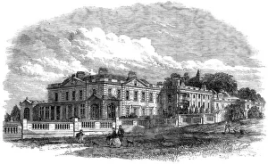 Norfolk England Uk Prints: Gunton Hall, Norfolk, the seat of Lord Suffield