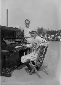 Sportswear Prints: Gus Van & Joe Schenck, Vaudeville comics (baseball)