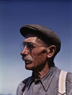 Farmer Gallery: Gus Worke, a farmer who came from Germany 40 years ago, Southington, Conn. 1942