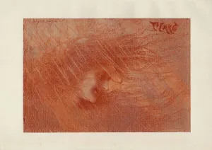 The gust of wind, 1898. Creator: Lévy-Dhurmer, Lucien (1865-1953)