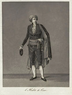Figures Collection: Gustaf III's national costume/Swedish costume, 1780s. Creator: Johan Abraham Aleander