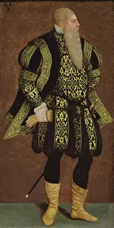 House Of Vasa Prints: Gustav I, 1497-1560, King of Sweden, between 1557 and 1558. Creator: Anon