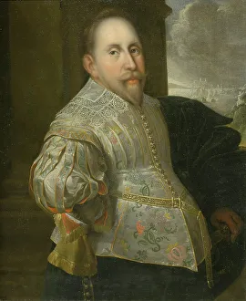 Gustav II Adolf, 1594-1632, King of Sweden, c17th century. Creator: Anon