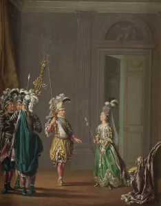 Plumed Prints: Gustav III, 1746-1792, King of Sweden and Ulrika Eleonora von Fersen