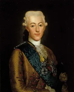 Gustavus Iii Prints: Gustav III, King of Sweden, 1775. Creator: Workshop of Alexander Roslin