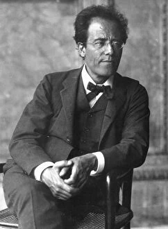 Gustav Gallery: Gustav Mahler, Austrian composer and conductor, 1900s