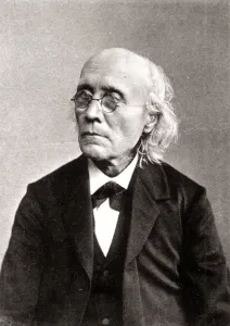 Psychology Prints: Gustav Theodor Fechner, German experimental psychologist, c1883-c1884
