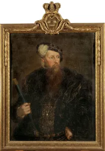 Younger Lorens Pasch The Prints: Gustav Vasa (1496-1560), King of Sweden, c.1768. Creator: Lorens Pasch the Younger