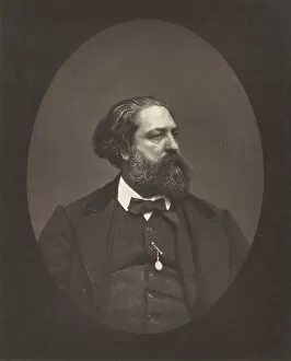 Images Dated 18th October 2021: Gustave Aimard, c. 1876. Creator: Etienne Carjat
