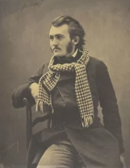 Dore Paul Gustave Gallery: Gustave Dore, 1856 / 58. Creator: Nadar