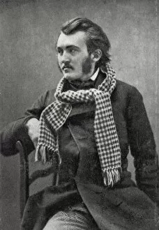 Louis Christophe Gustave Dore Gallery: Gustave Dore, French artist, engraver and illustrator, 1863