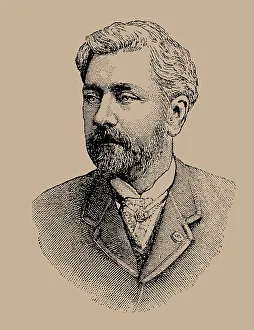 Eiffel Tower Prints: Gustave Eiffel (1832-1923), 1891. Creator: Figuier, Louis (1819-1894)