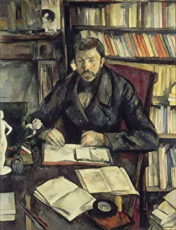 Geffroy Prints: Gustave Geffroy, 1895-1896. Artist: Cezanne, Paul (1839-1906)