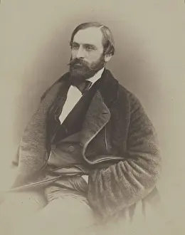 Gustave Naguet, publiciste, 1855-1859. Creator: Nadar