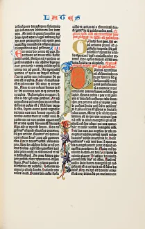 The Gutenberg Bible, 1454