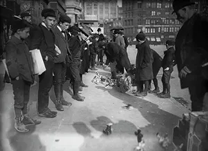 Peddlers Prints: Gutter toy merchant, New York City, A, c1903. Creator: Unknown